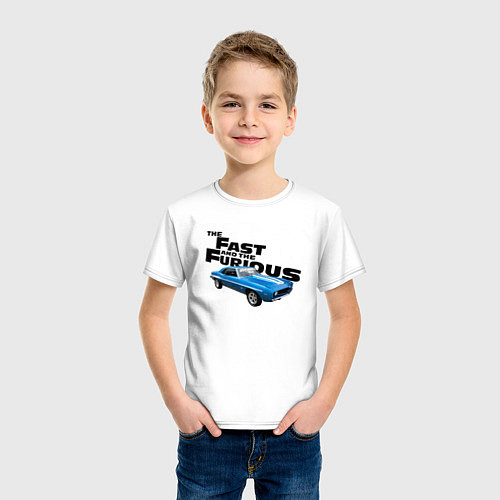 Детская футболка Chevrolet Camaro SS / Белый – фото 3