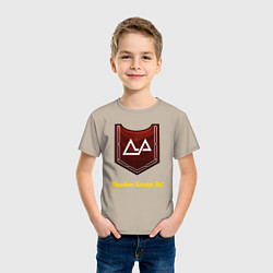 Футболка хлопковая детская Карак Кадрин Warhammer: Total War, цвет: миндальный — фото 2