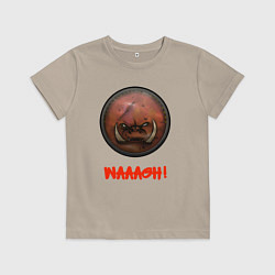 Футболка хлопковая детская Жосткие Ребята Гримгора Warhammer: Total War, цвет: миндальный