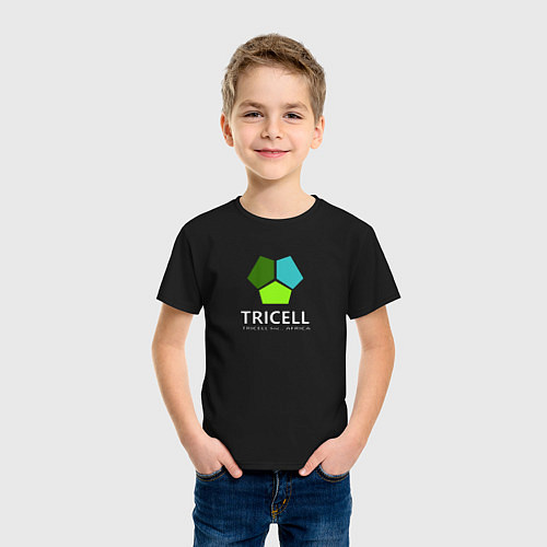 Детская футболка Tricell Inc / Черный – фото 3