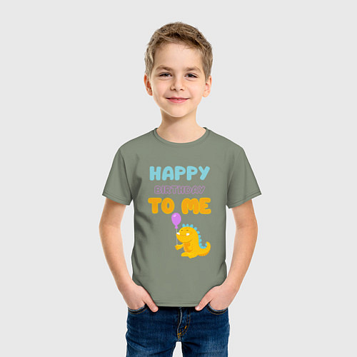 Детская футболка С днем рождения меня - 2 года / Авокадо – фото 3
