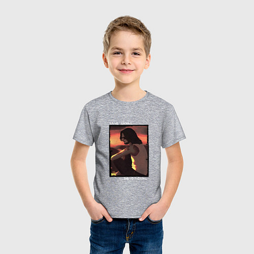 Детская футболка Deepeche Mode - Dave Gahan Dreaming / Меланж – фото 3