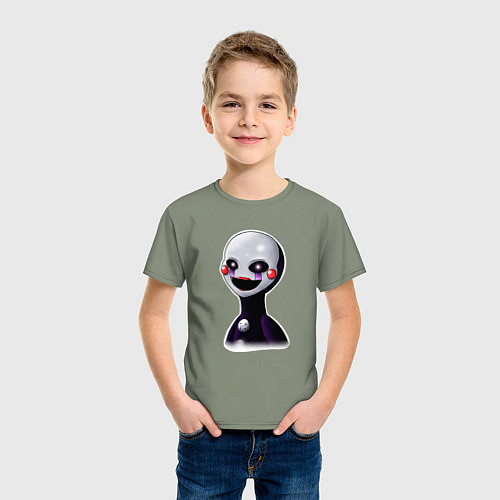 Детская футболка FNAF Марионетка / Авокадо – фото 3