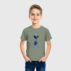 Футболка хлопковая детская Tottenham Hotspur fc sport, цвет: авокадо — фото 2