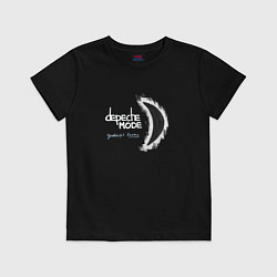 Футболка хлопковая детская Depeche Mode - Goodnight Lovers single, цвет: черный