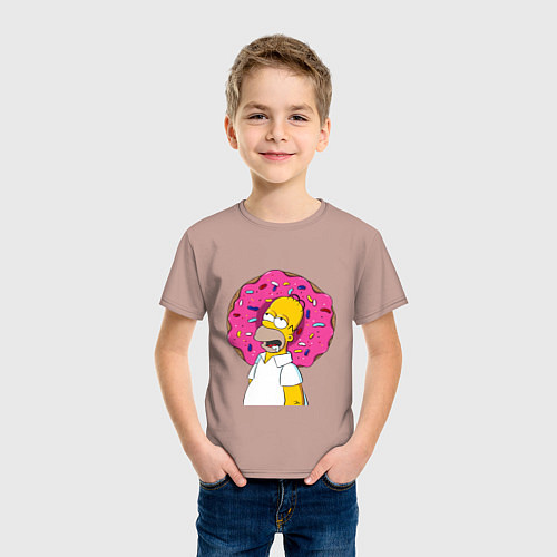 Детская футболка Святые пышки / Пыльно-розовый – фото 3