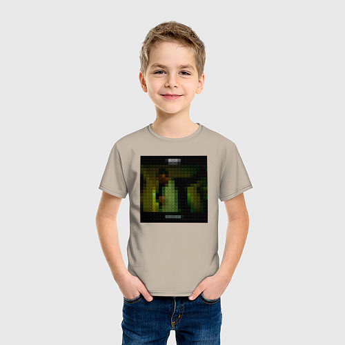 Детская футболка Дом с нормальными явлениями / Миндальный – фото 3