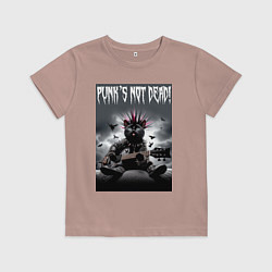 Детская футболка Cool kitten - punks not dead