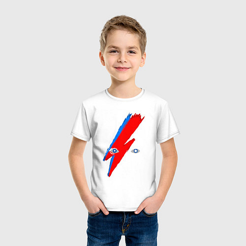 Детская футболка Bowie / Белый – фото 3
