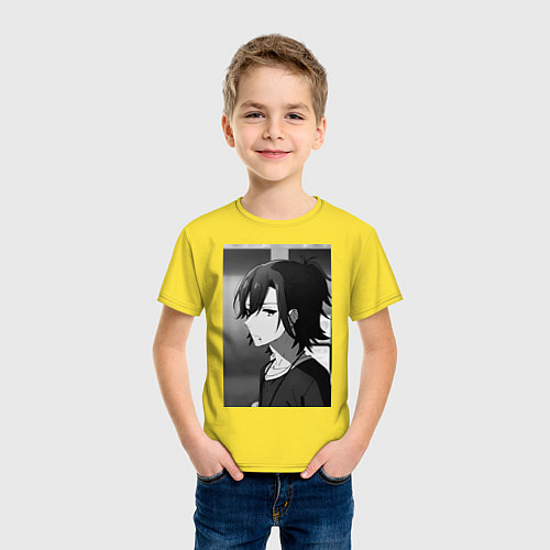 Детская футболка Хоримия Изуми Миямура / Желтый – фото 3