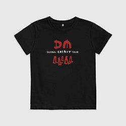Футболка хлопковая детская Depeche Mode - Spirit shirt, цвет: черный