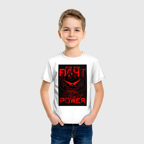 Детская футболка Камина Гуррен Дан / Белый – фото 3