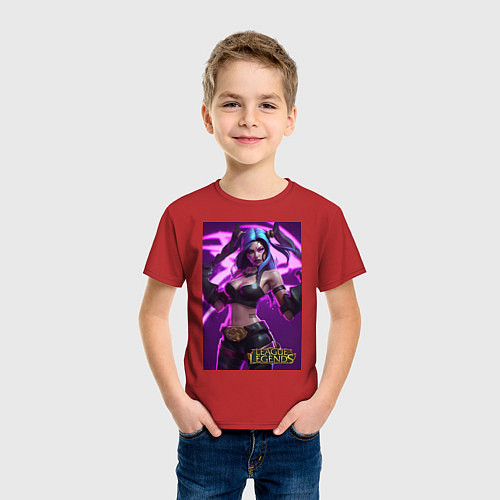 Детская футболка League of Legends Akali Kda / Красный – фото 3