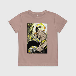 Футболка хлопковая детская Семь смертных грехов Эсканор, цвет: пыльно-розовый
