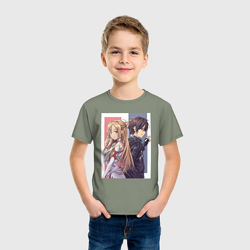 Детская футболка Мастера Меча Онлайн Асуна / Авокадо – фото 3