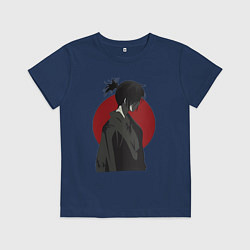 Футболка хлопковая детская Nogarami Ято, цвет: тёмно-синий