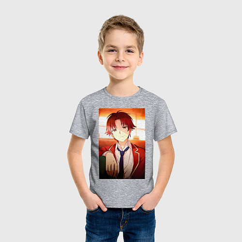 Детская футболка Киётака Аянокоджи / Меланж – фото 3