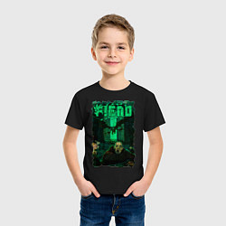 Футболка хлопковая детская FIEND Врата Гаххалы, цвет: черный — фото 2