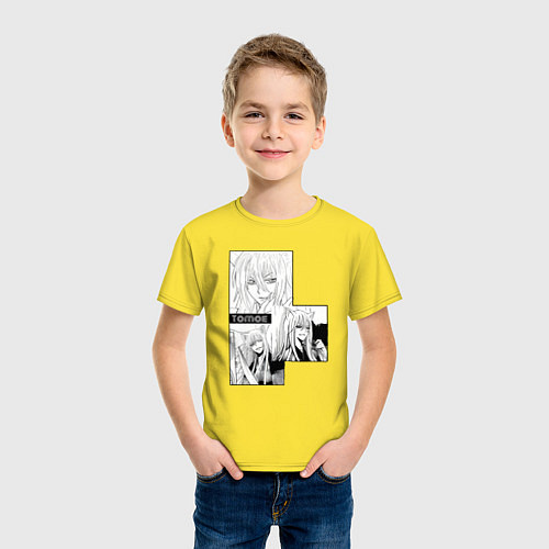 Детская футболка Очень приятно Бог Томоэ / Желтый – фото 3