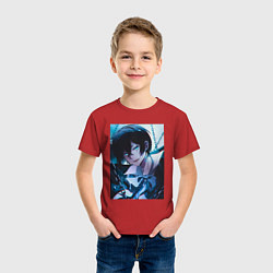 Футболка хлопковая детская Ванитас мемуар, цвет: красный — фото 2