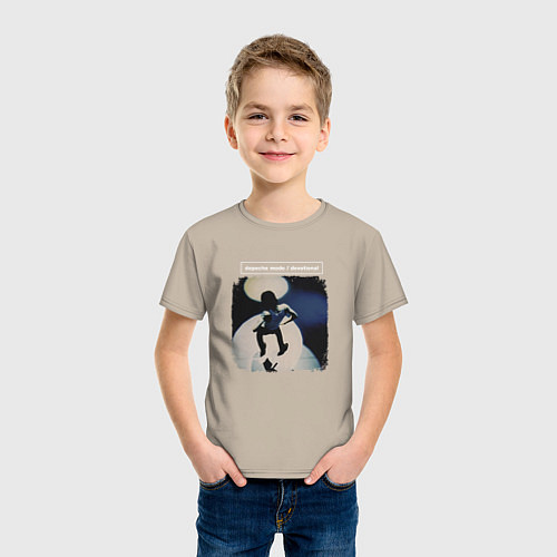 Детская футболка Depeche Mode - Dave devotional tour / Миндальный – фото 3