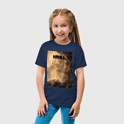 Футболка хлопковая детская Kirill небосвод, цвет: тёмно-синий — фото 2