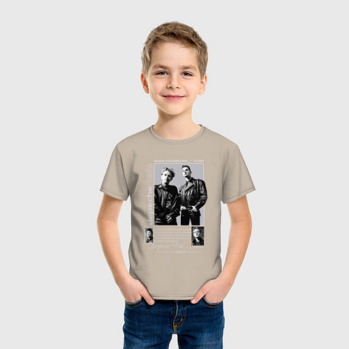 Детская футболка Depeche Mode - Black Celebration / Миндальный – фото 3