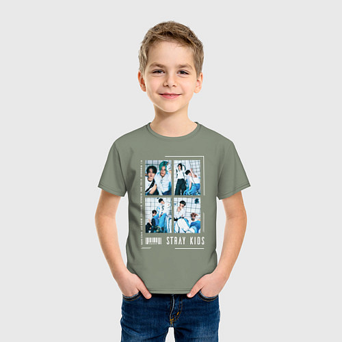 Детская футболка Stray kids rock star / Авокадо – фото 3