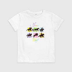 Детская футболка Твой путь конный спорт