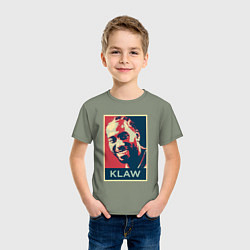 Футболка хлопковая детская Кавай, цвет: авокадо — фото 2