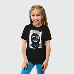 Футболка хлопковая детская Gang girl, цвет: черный — фото 2