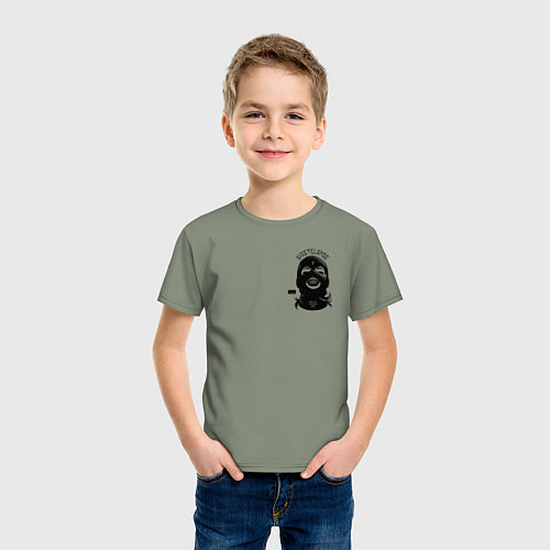 Детская футболка Wasteland girl / Авокадо – фото 3