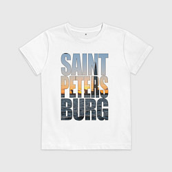 Детская футболка Санкт-Петербург Лахта центр
