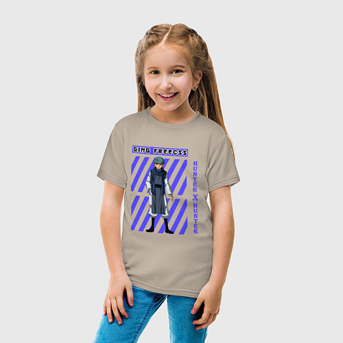 Детская футболка Хантер Гинг / Миндальный – фото 4