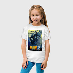 Футболка хлопковая детская MDK - Kurt, цвет: белый — фото 2