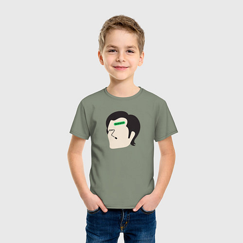 Детская футболка Марк Разделение / Авокадо – фото 3