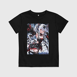 Футболка хлопковая детская Jetavie Punishing Gray Raven, цвет: черный