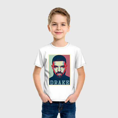 Детская футболка Drake / Белый – фото 3