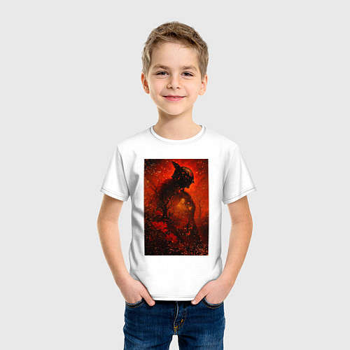 Детская футболка Маления / Белый – фото 3