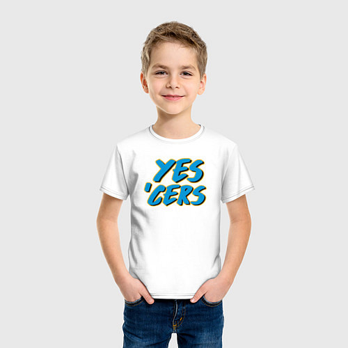 Детская футболка Indiana yes cers / Белый – фото 3