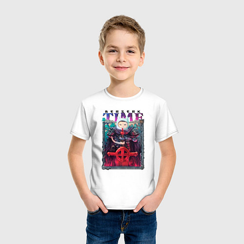 Детская футболка Берсерк Время Приключений / Белый – фото 3