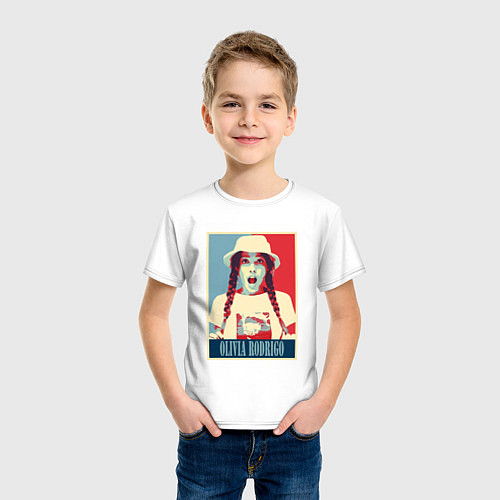 Детская футболка Olivia Rodrigo / Белый – фото 3