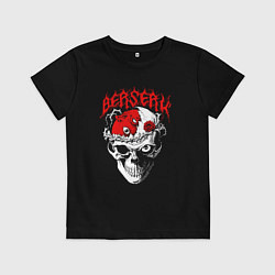 Футболка хлопковая детская Berserk - red, цвет: черный