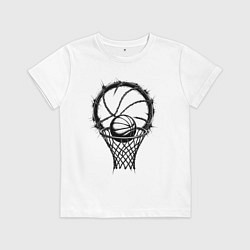 Футболка хлопковая детская Кольцо испытаний, цвет: белый