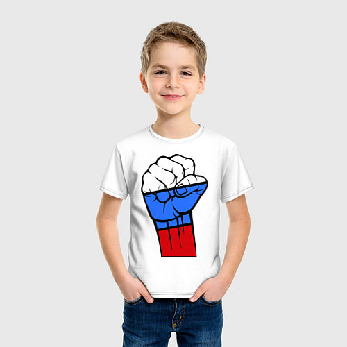 Детская футболка Русский дух / Белый – фото 3