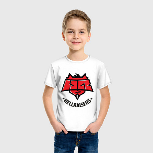 Детская футболка Hellraisers / Белый – фото 3