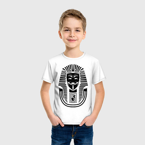 Детская футболка Anonymous of Egypt / Белый – фото 3