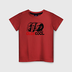 Футболка хлопковая детская Oldscool USSR, цвет: красный