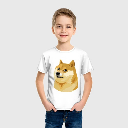 Детская футболка Doge / Белый – фото 3
