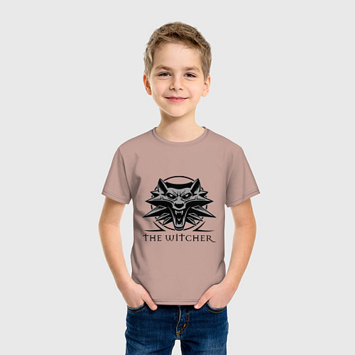Детская футболка The Witcher 3 / Пыльно-розовый – фото 3